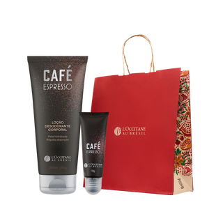Presente Lo&ccedil;&atilde;o e Fragr&acirc;ncia em Gel Caf&eacute; Expresso